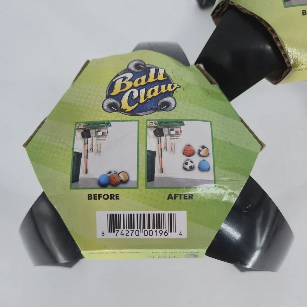 Ball Claw Wall Mount Ball Holder Set 2 Basketball Soccer Volleyball SA8996 Store